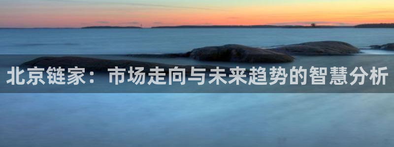 新宝5手机版：北京链家：市场走向与未来趋势的智慧分析
