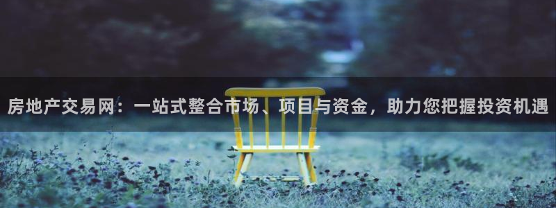 新宝5下载网址：房地产交易网：一站式整合市场、项目与资金，助