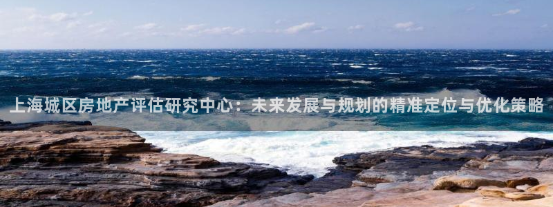 新宝5登录测速中心：上海城区房地产评估研究中心：未来发展与规