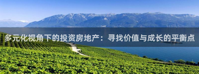 新宝5日：多元化视角下的投资房地产：寻找价值与成长的平衡点