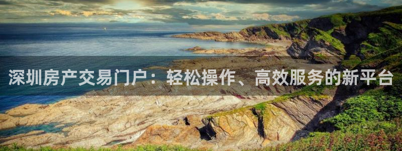 新宝5平台注册公司：深圳房产交易门户：轻松操作、高效服务的新