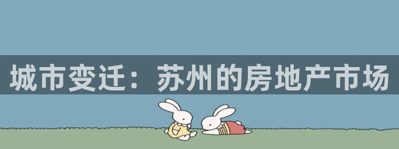 新宝5骗术：城市变迁：苏州的房地产市场