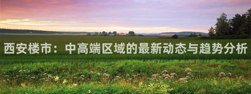 新宝5测速线路：西安楼市：中高端区域的最新动态与趋势分析