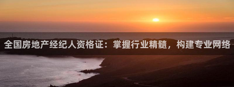 新宝5 888：全国房地产经纪人资格证：掌握行业精髓，构建专