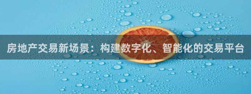 新宝5平台注册：房地产交易新场景：构建数字化、智能化的交易平