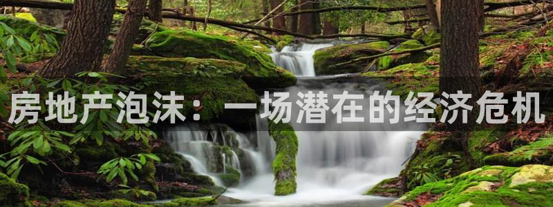 新宝5尤74OOO5：房地产泡沫：一场潜在的经济危机