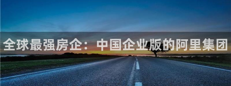 新宝5下载测试：全球最强房企：中国企业版的阿里集团