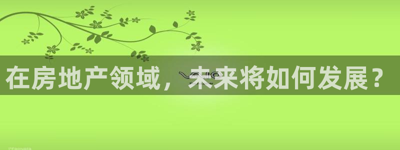 新宝5登录网址：在房地产领域，未来将如何发展？